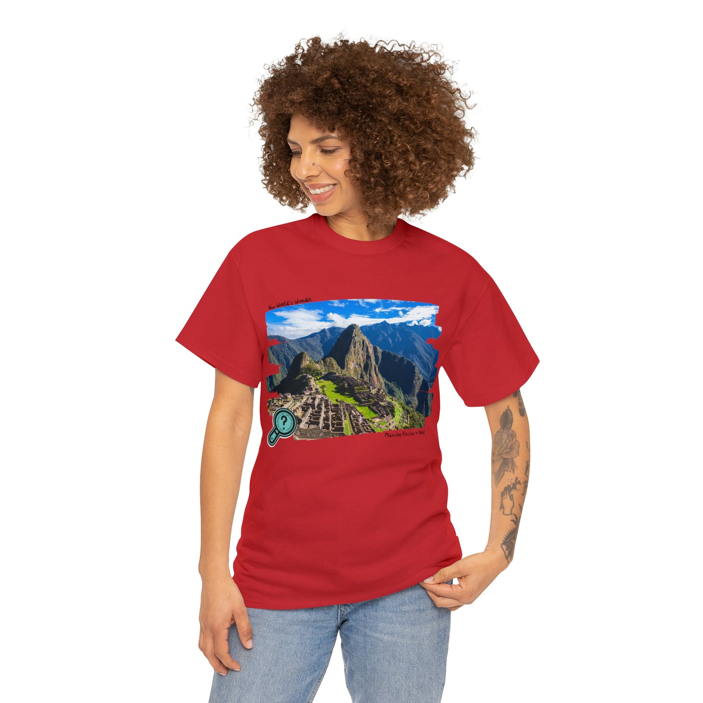 Macchu Picchu Unisex Heavy Cotton Tee