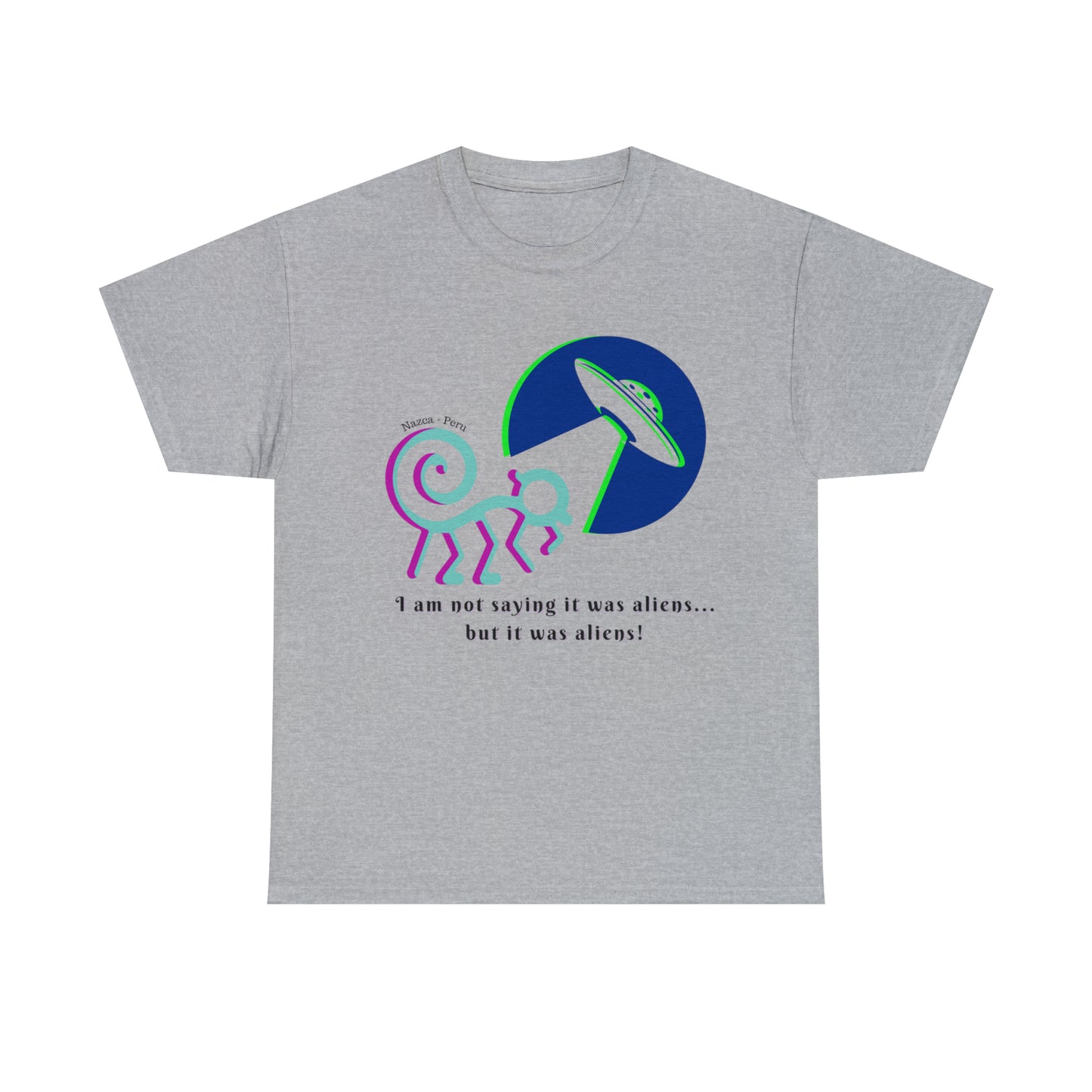 Nazca Peru (UFO) Unisex Heavy Cotton Tee