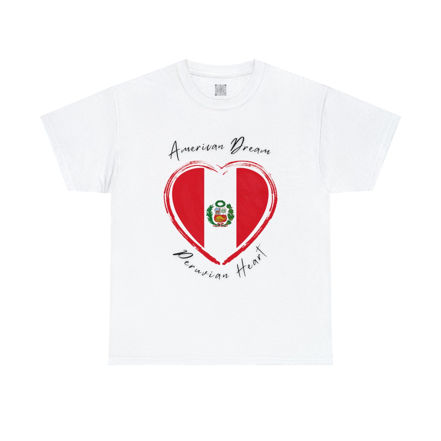 American Dream - Peruvian Heart Unisex Heavy Cotton Tee