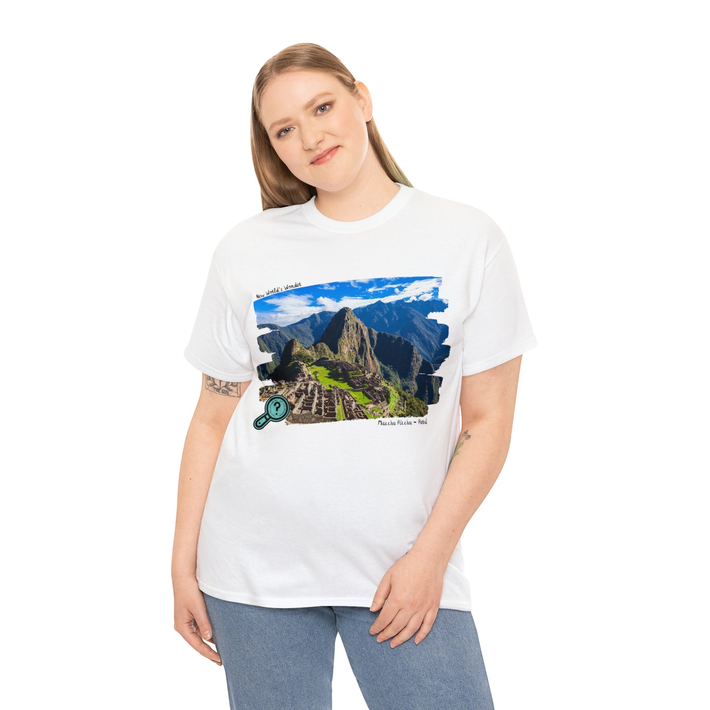 Macchu Picchu Unisex Heavy Cotton Tee