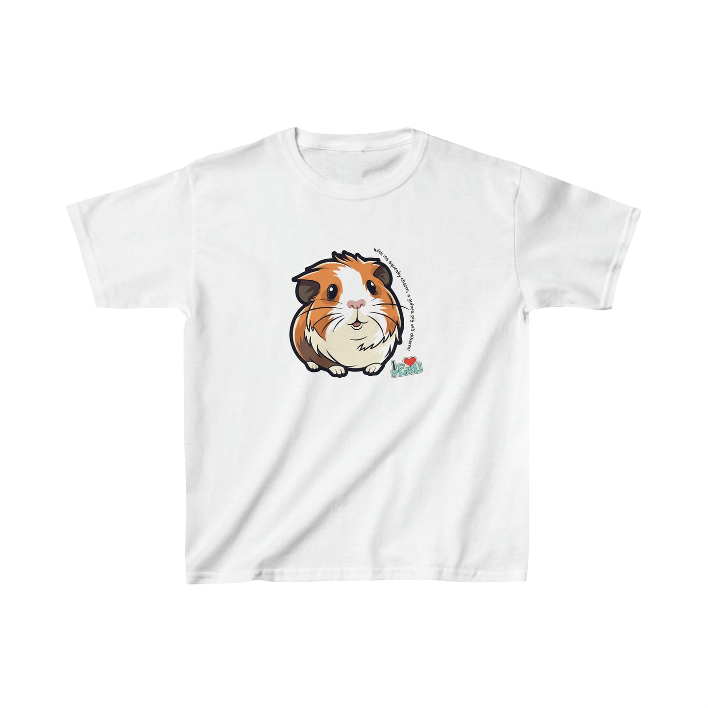 I Love Peru (Cuy) Kids Heavy Cotton™ Tee