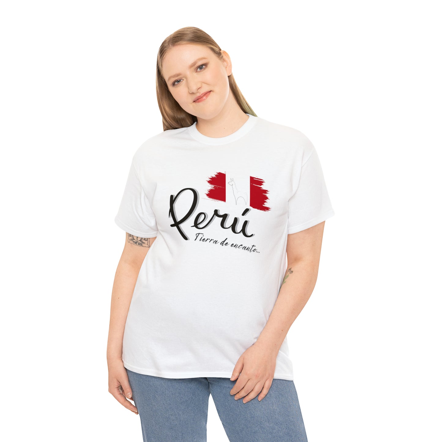 Peru Tierra de Encanto Unisex Heavy Cotton Tee