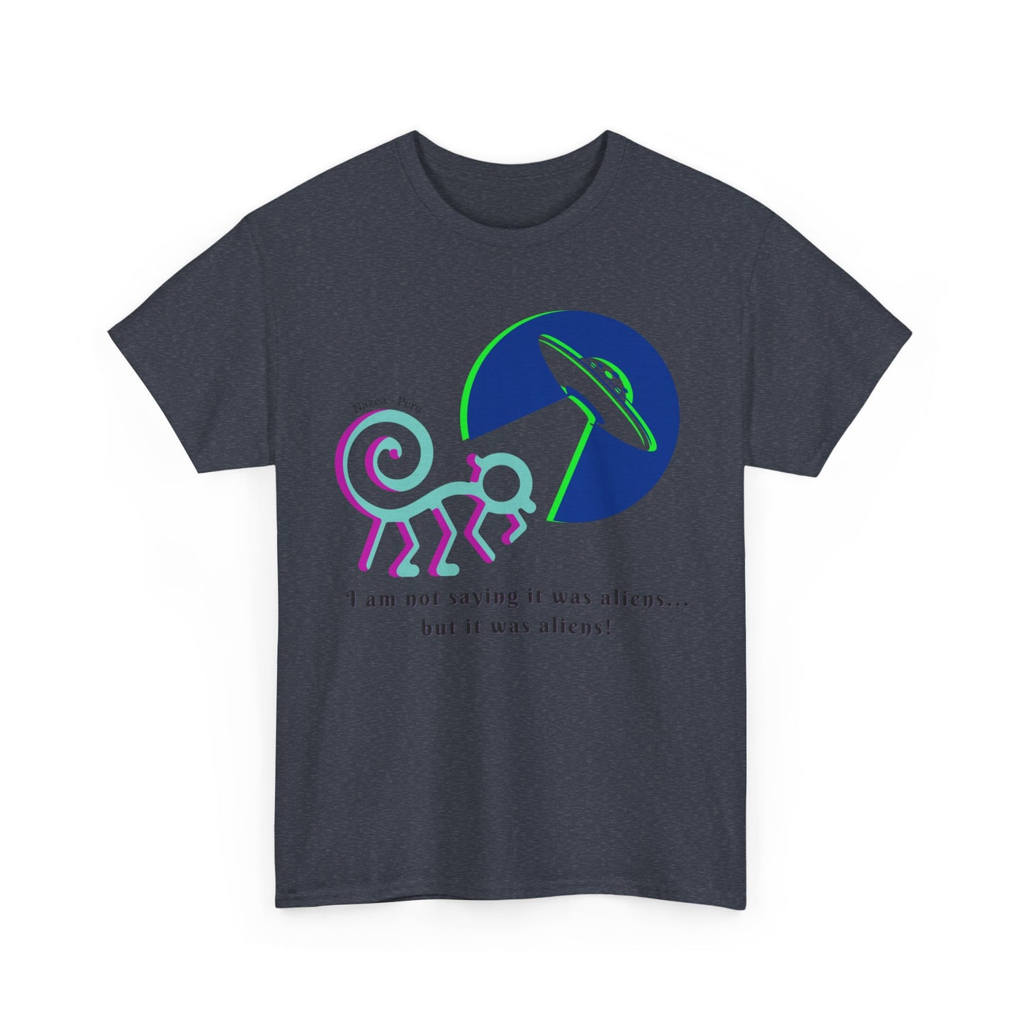 Nazca Peru (UFO) Unisex Heavy Cotton Tee