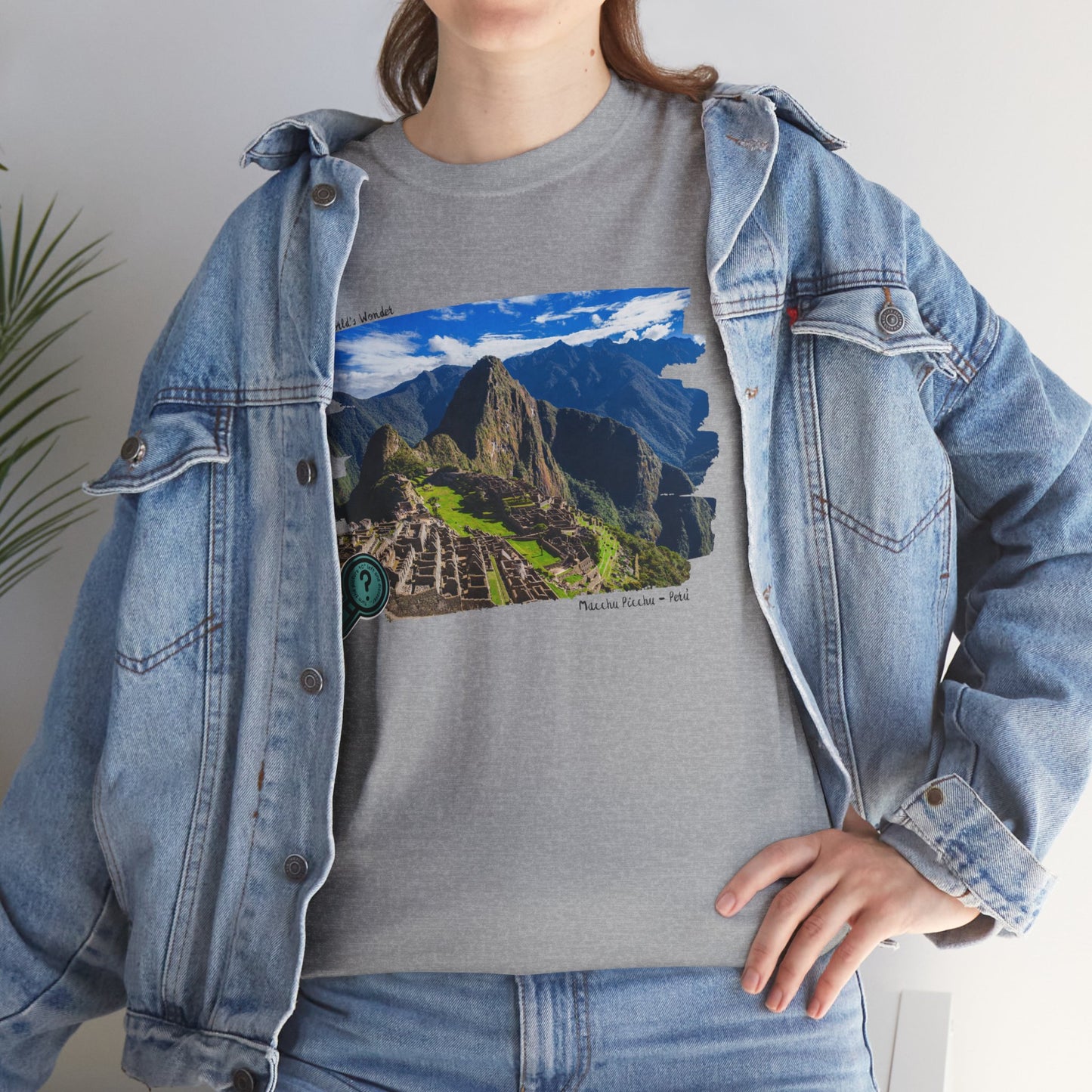 Macchu Picchu Unisex Heavy Cotton Tee