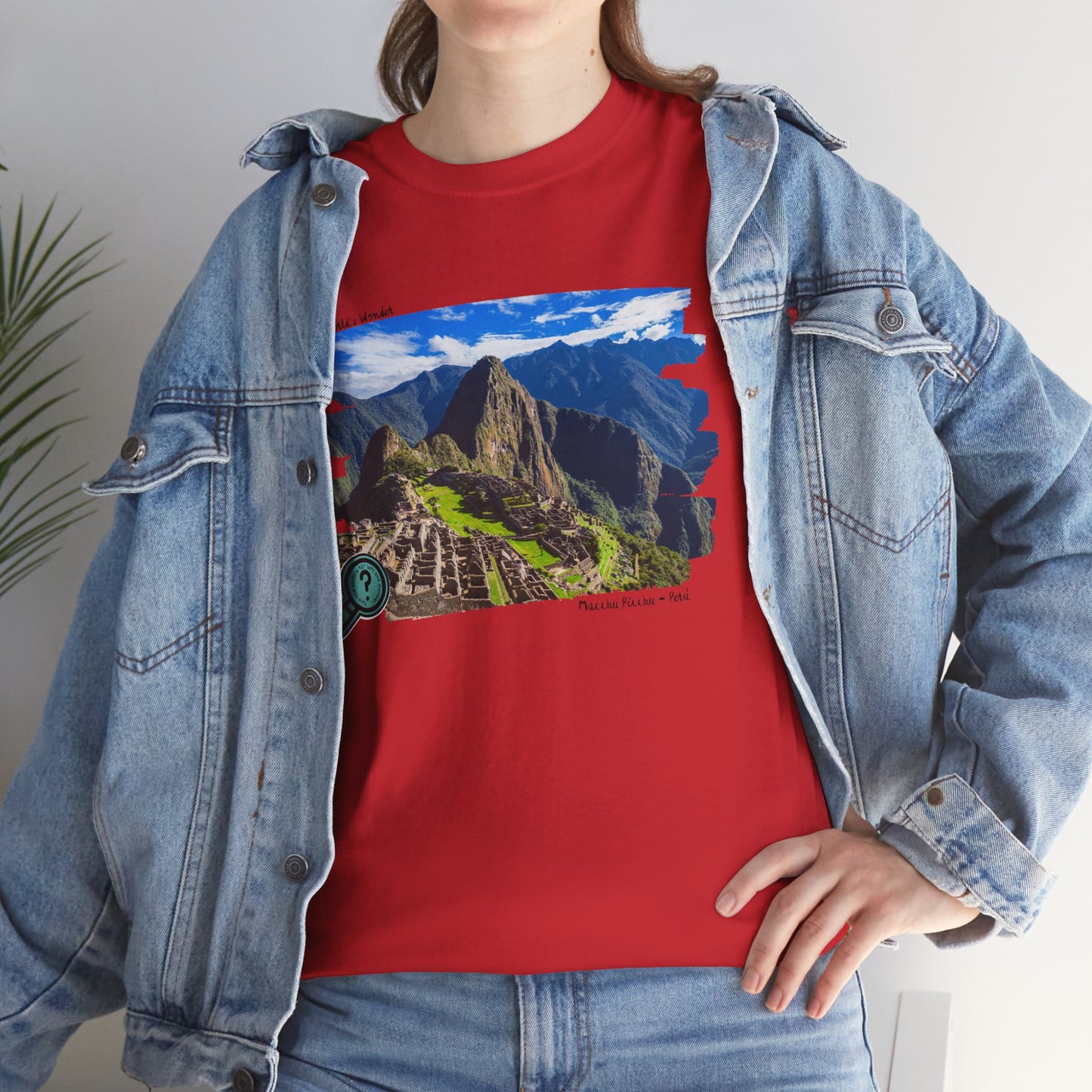 Macchu Picchu Unisex Heavy Cotton Tee