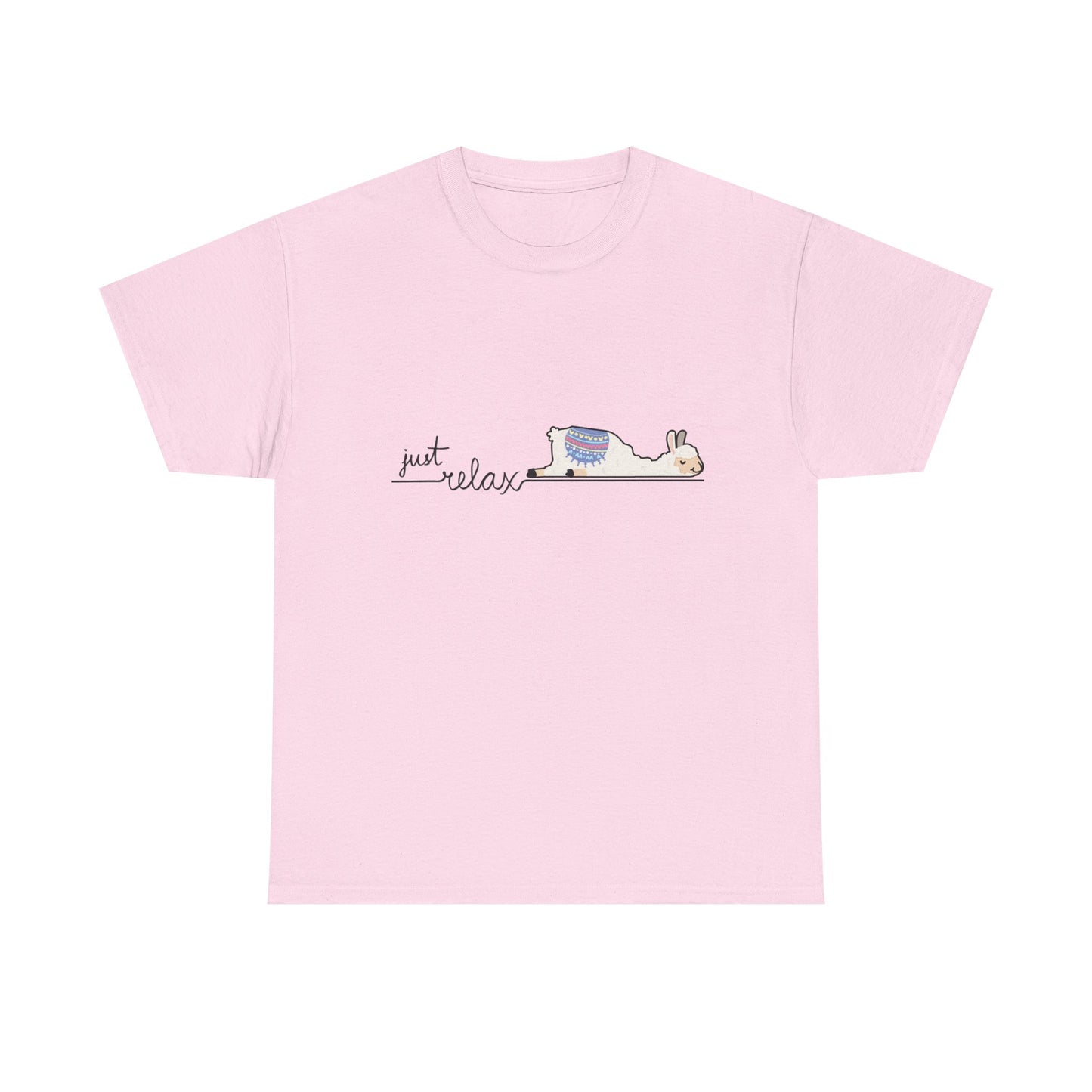 Just Relax llama 1 Unisex Heavy Cotton Tee