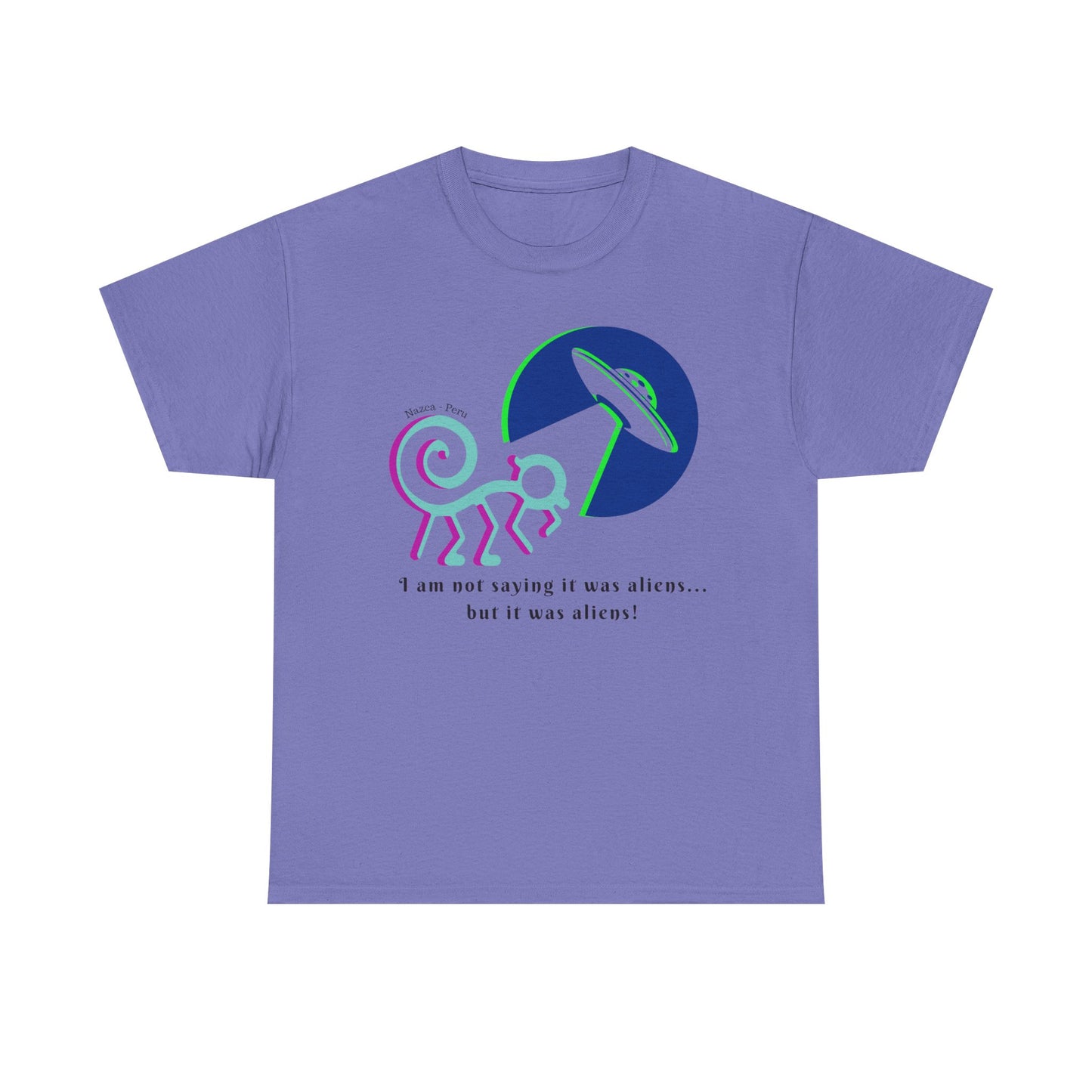 Nazca Peru (UFO) Unisex Heavy Cotton Tee