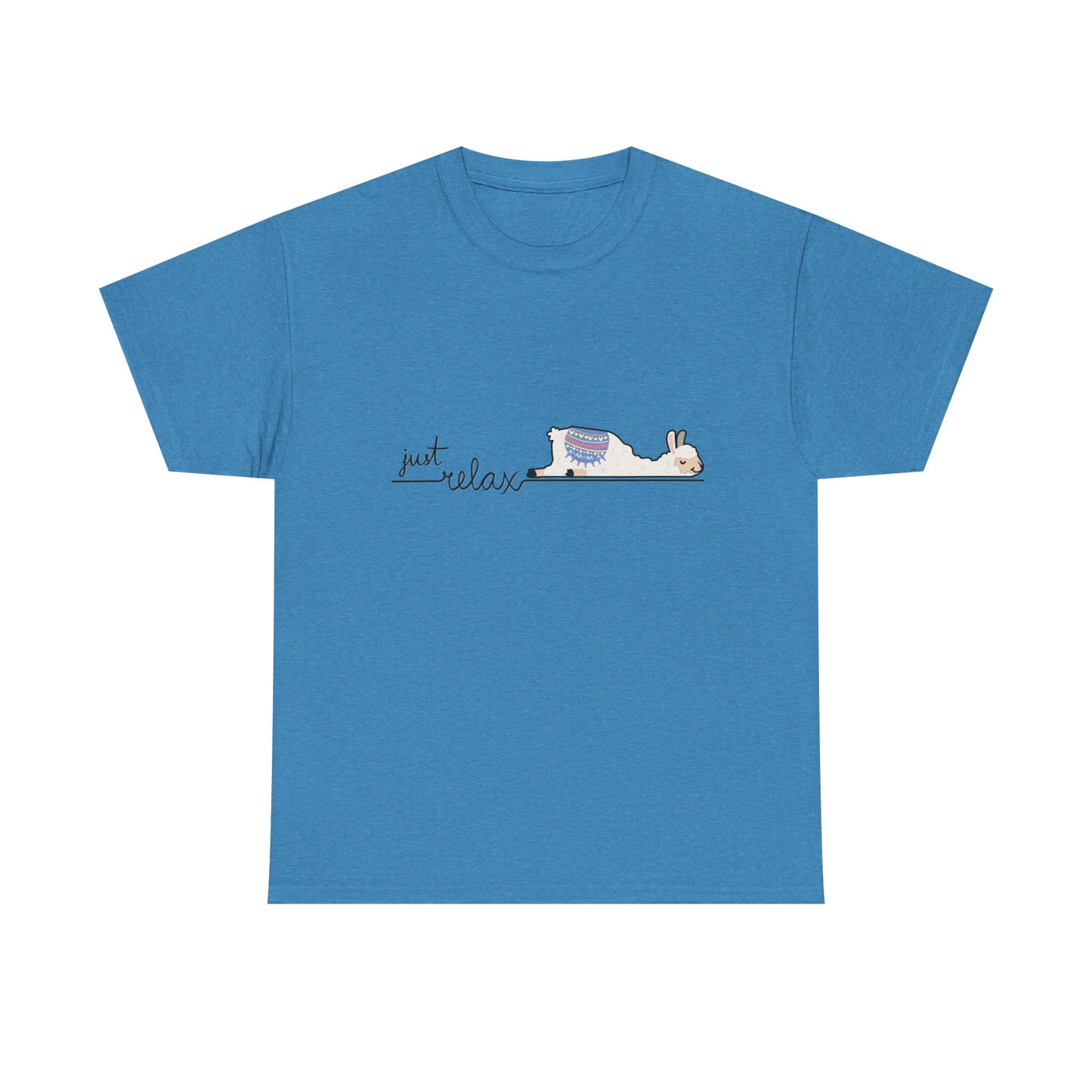 Just Relax llama 1 Unisex Heavy Cotton Tee