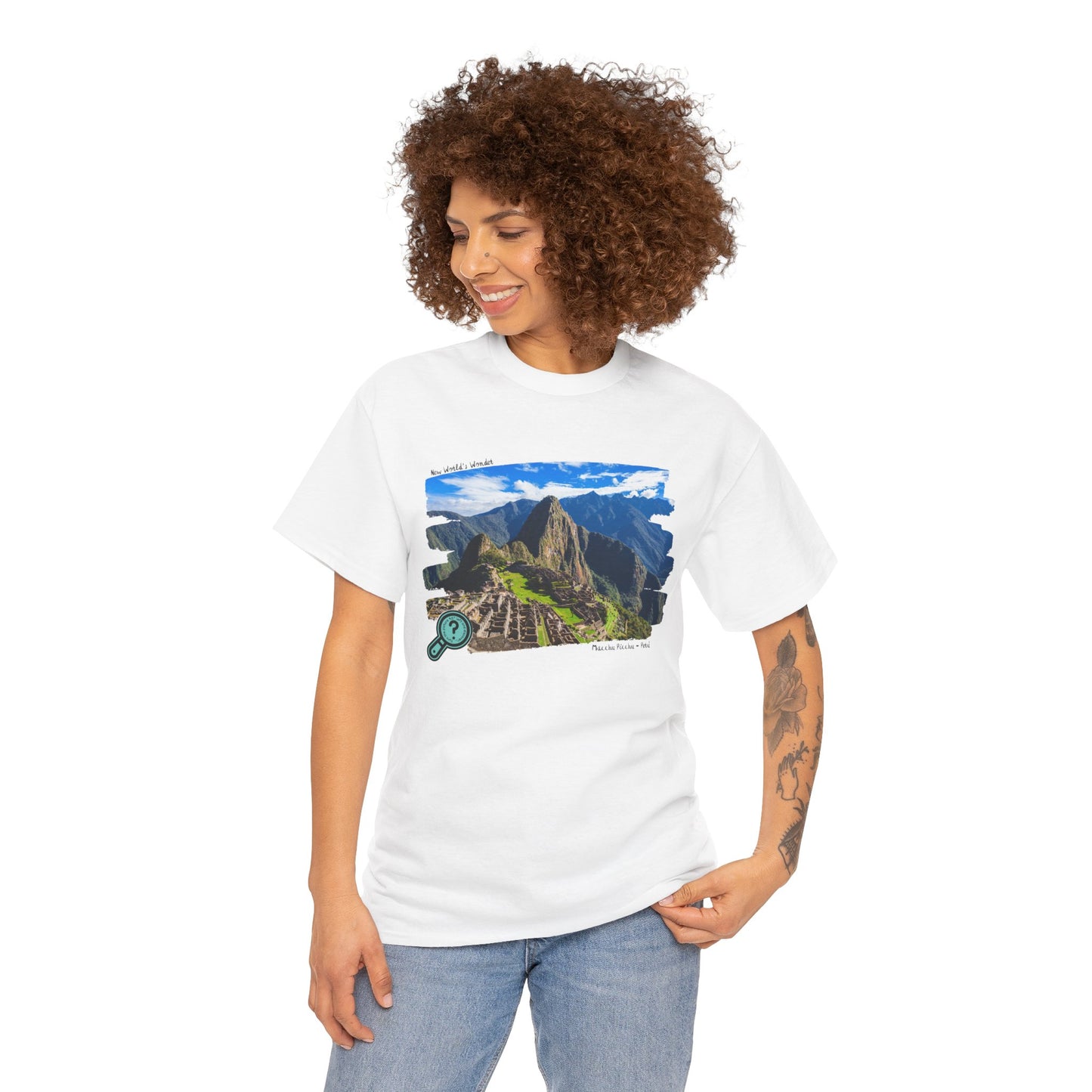 Macchu Picchu Unisex Heavy Cotton Tee