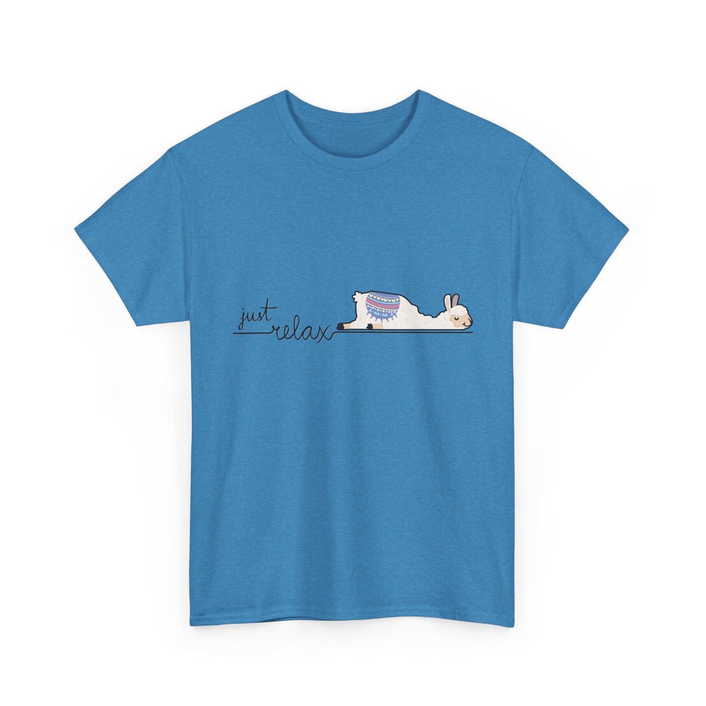 Just Relax llama 1 Unisex Heavy Cotton Tee