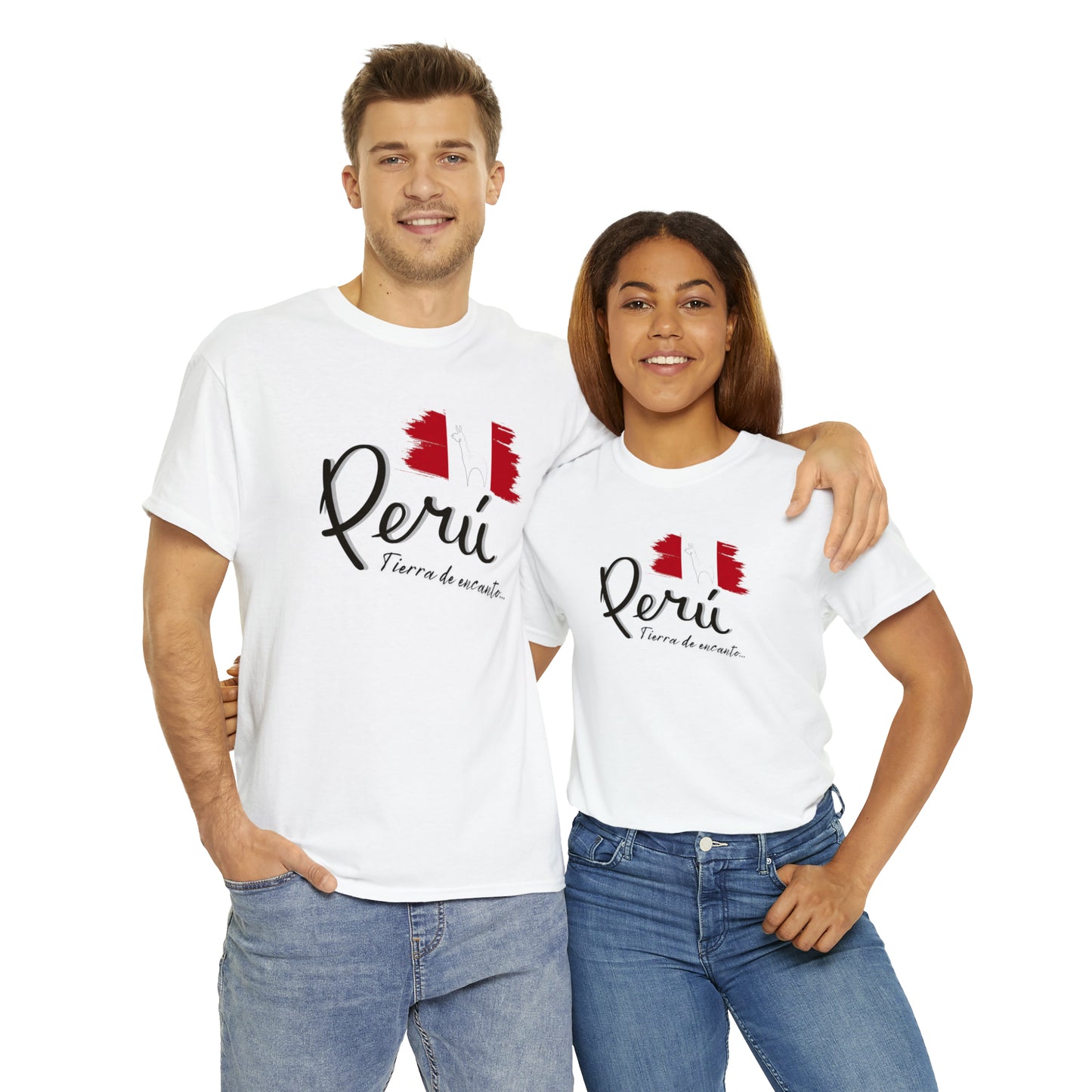 Peru Tierra de Encanto Unisex Heavy Cotton Tee