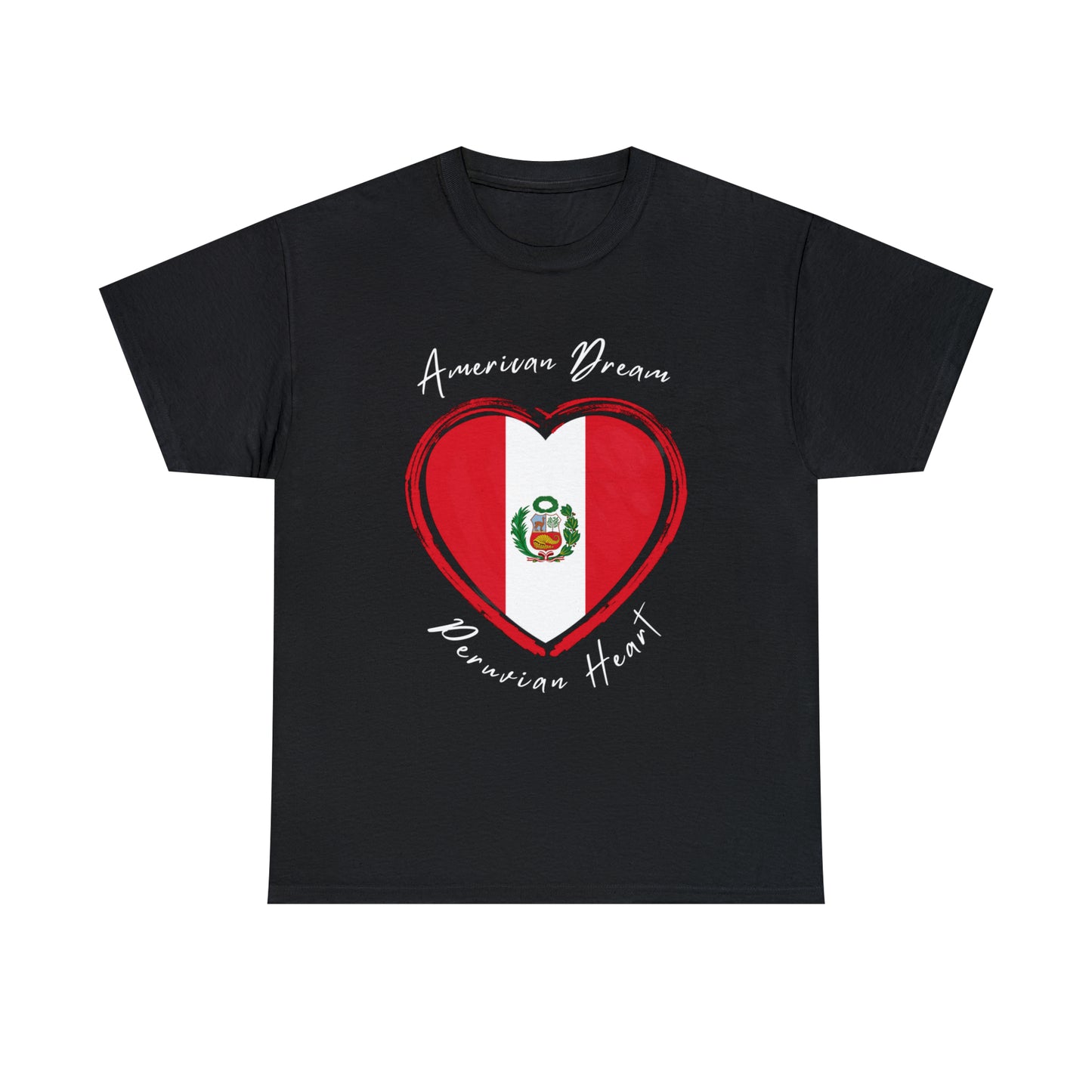 American Dream - Peruvian Heart Unisex Heavy Cotton Tee