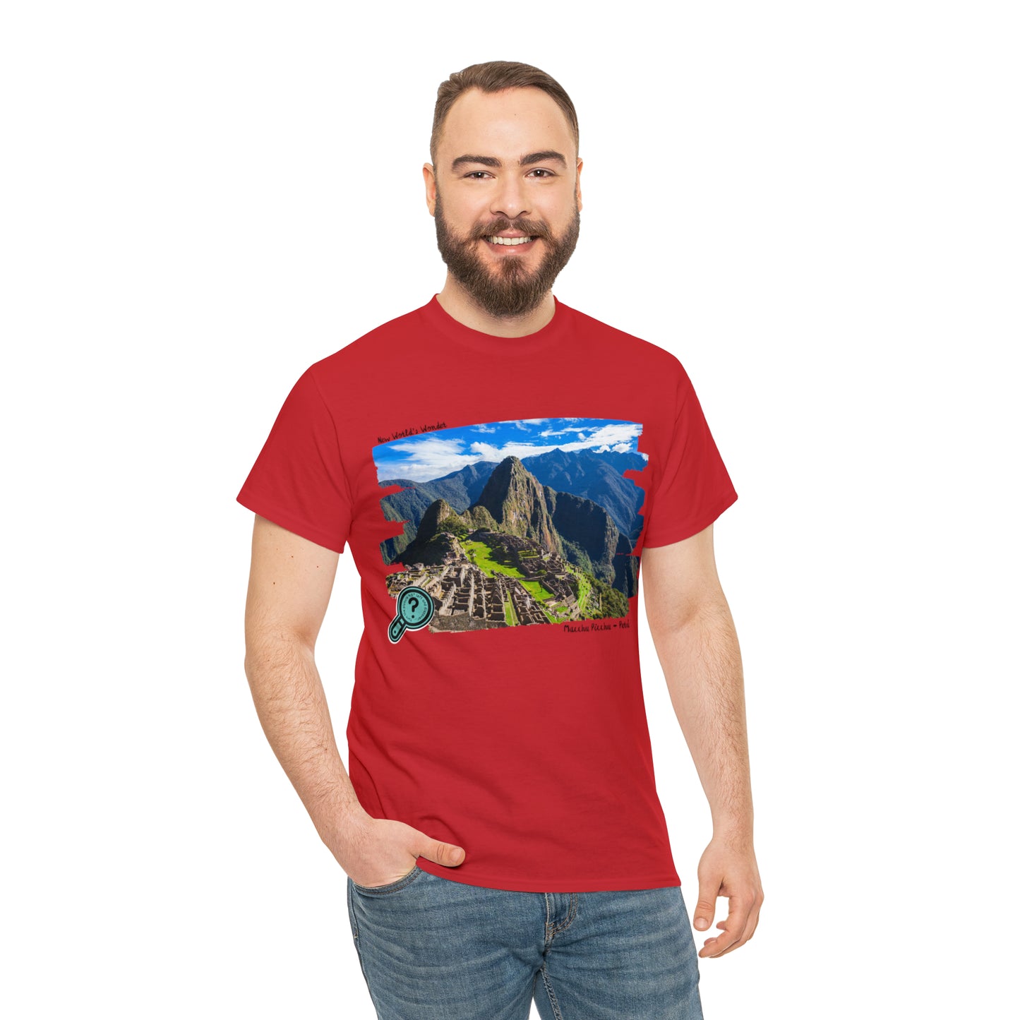 Macchu Picchu Unisex Heavy Cotton Tee
