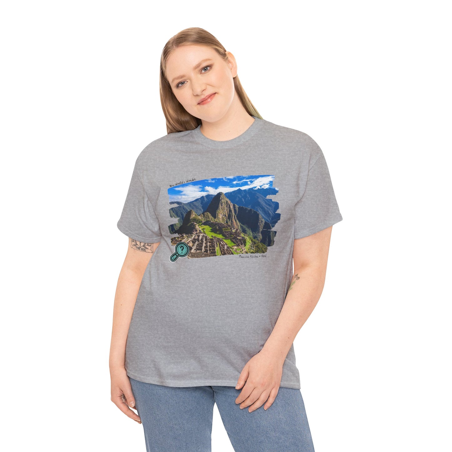 Macchu Picchu Unisex Heavy Cotton Tee