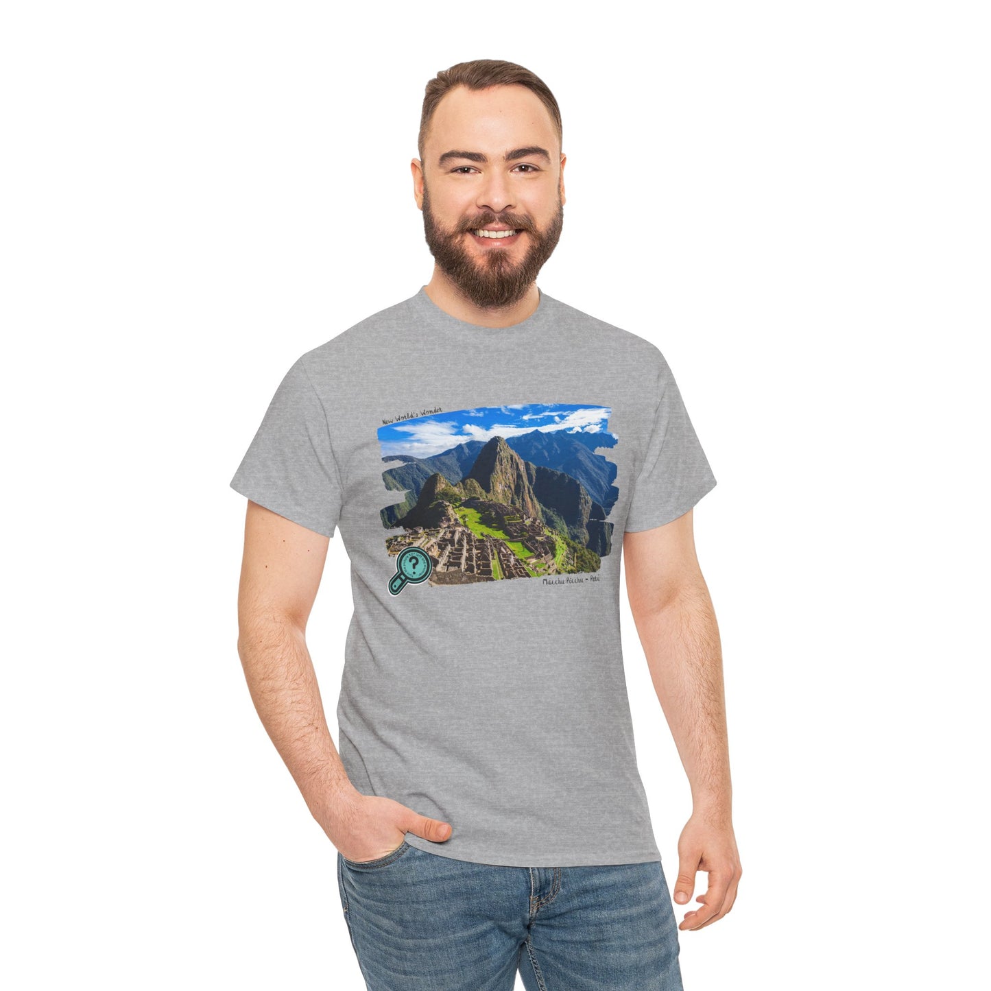 Macchu Picchu Unisex Heavy Cotton Tee