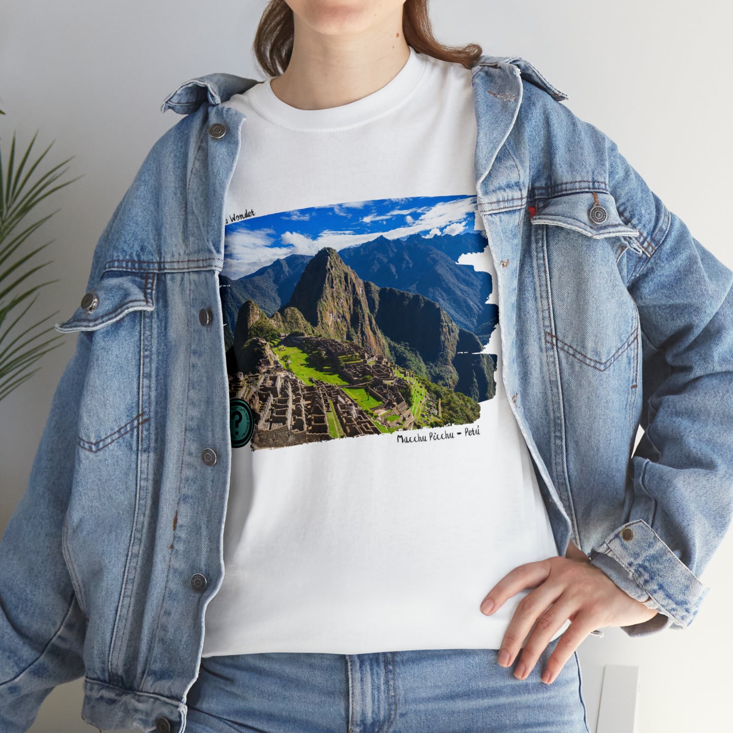 Macchu Picchu Unisex Heavy Cotton Tee