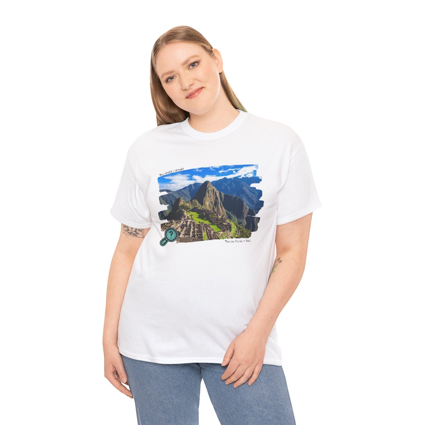 Macchu Picchu Unisex Heavy Cotton Tee