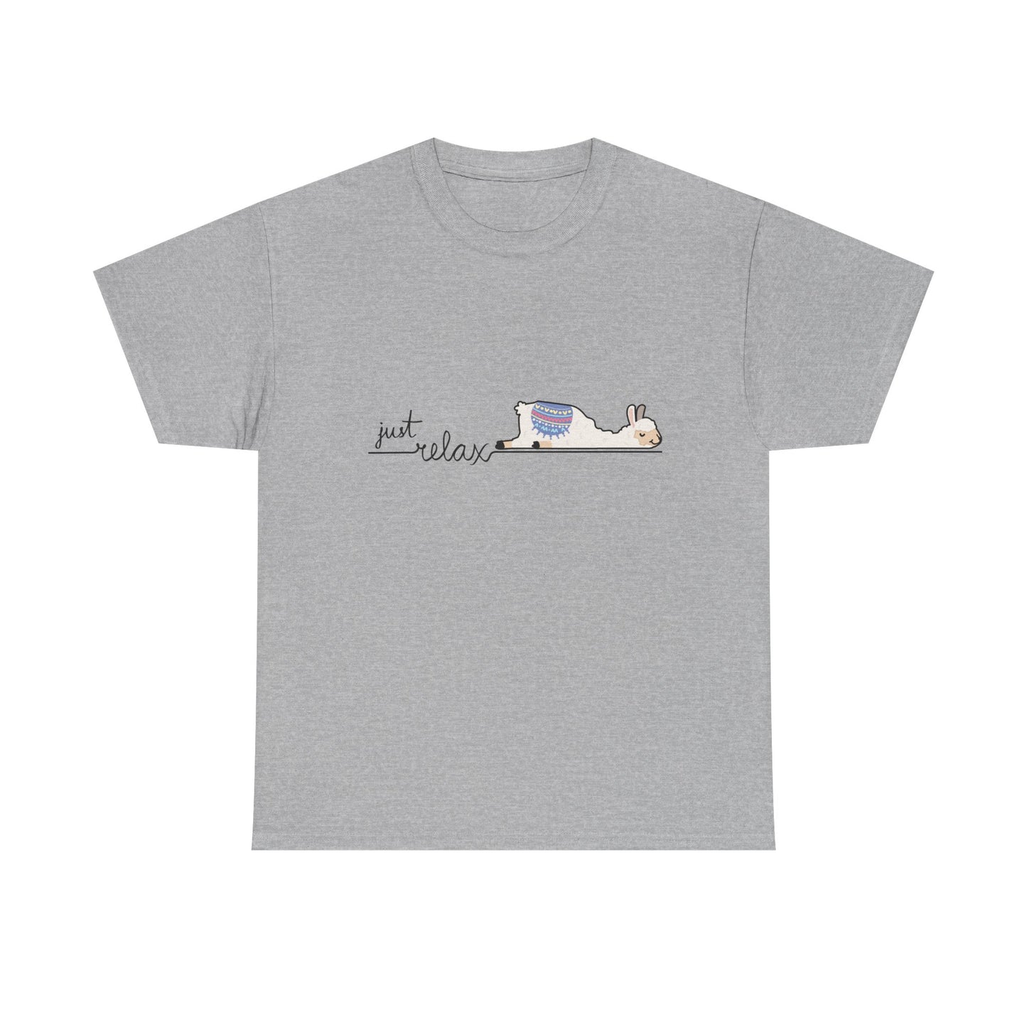 Just Relax llama 1 Unisex Heavy Cotton Tee