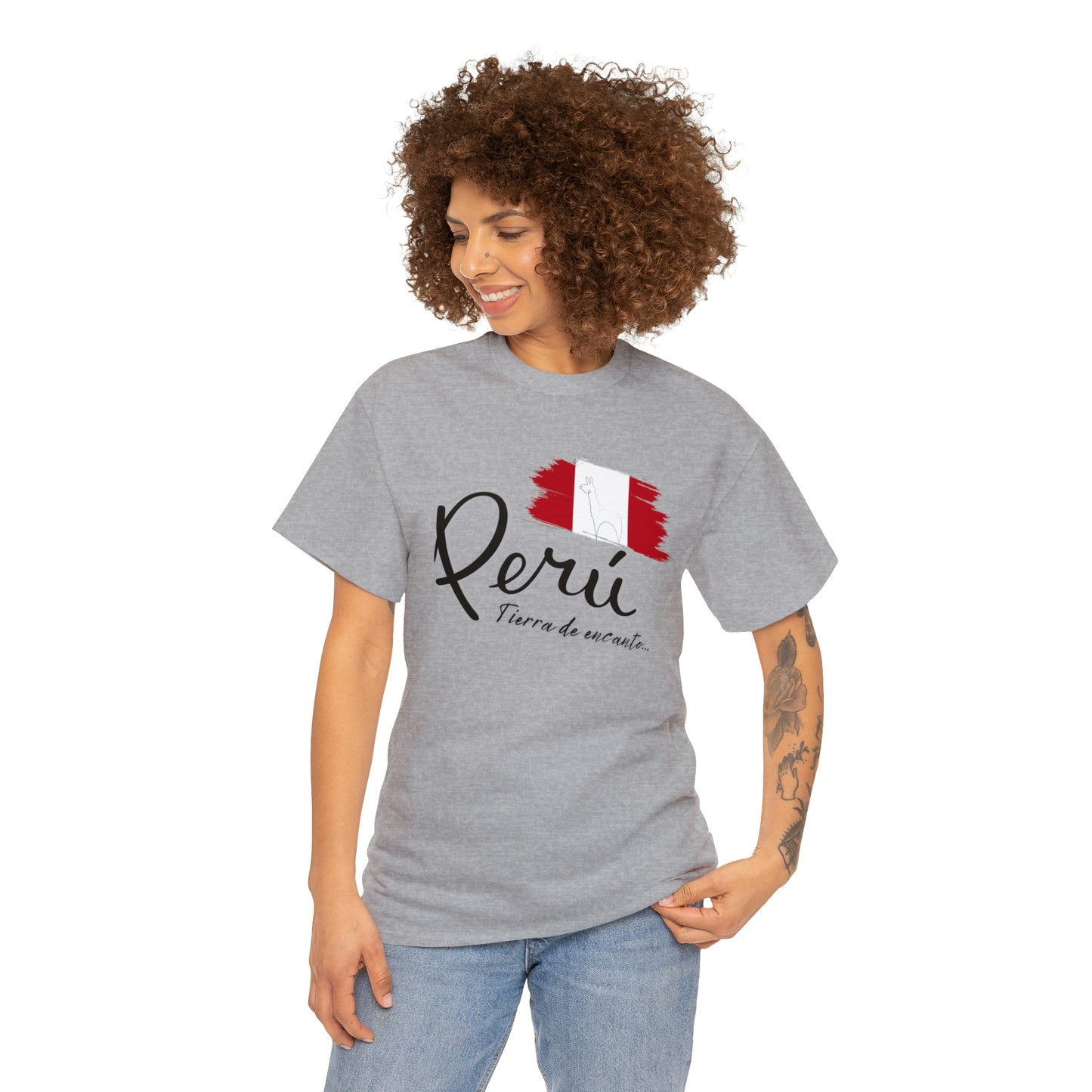 Peru Tierra de Encanto Unisex Heavy Cotton Tee