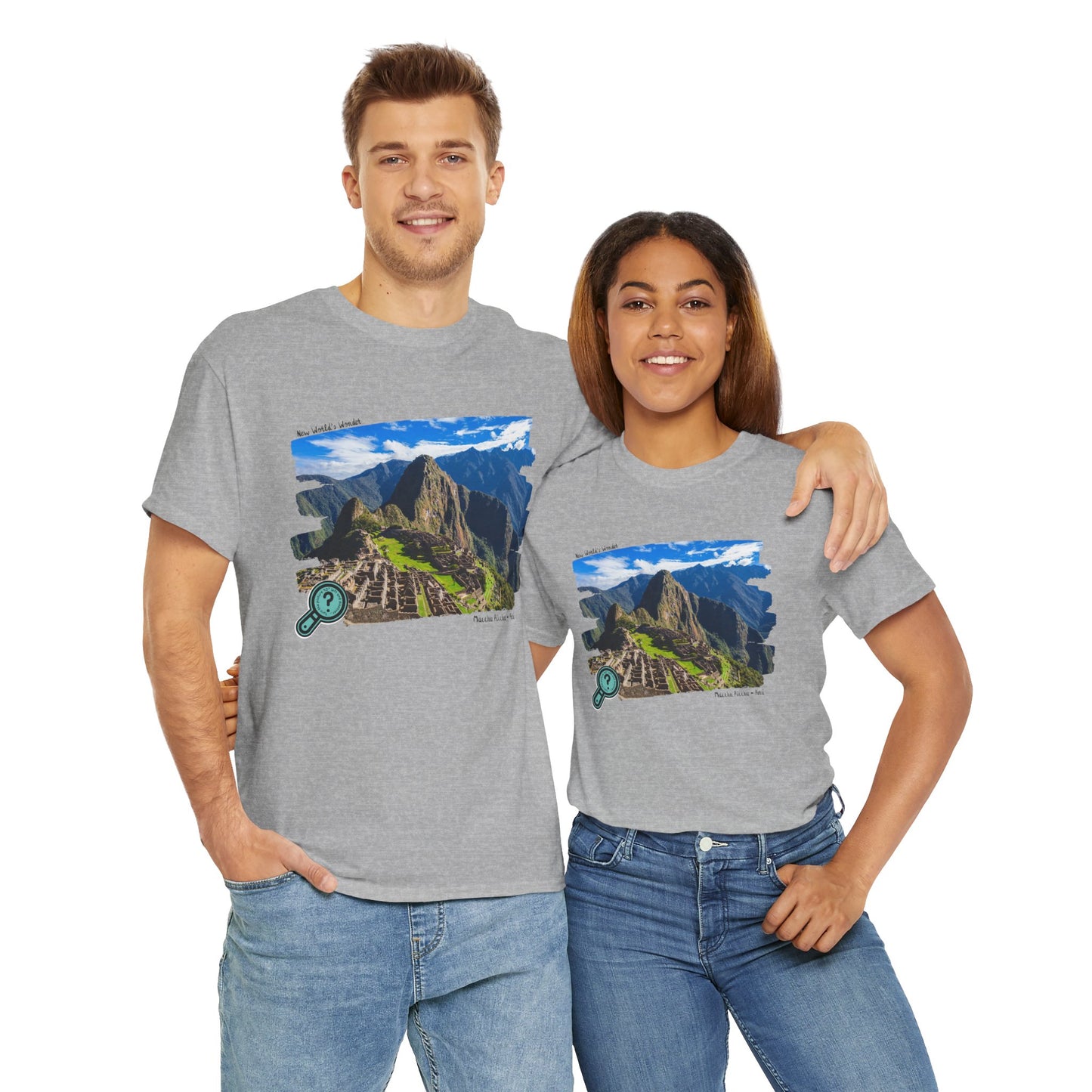 Macchu Picchu Unisex Heavy Cotton Tee