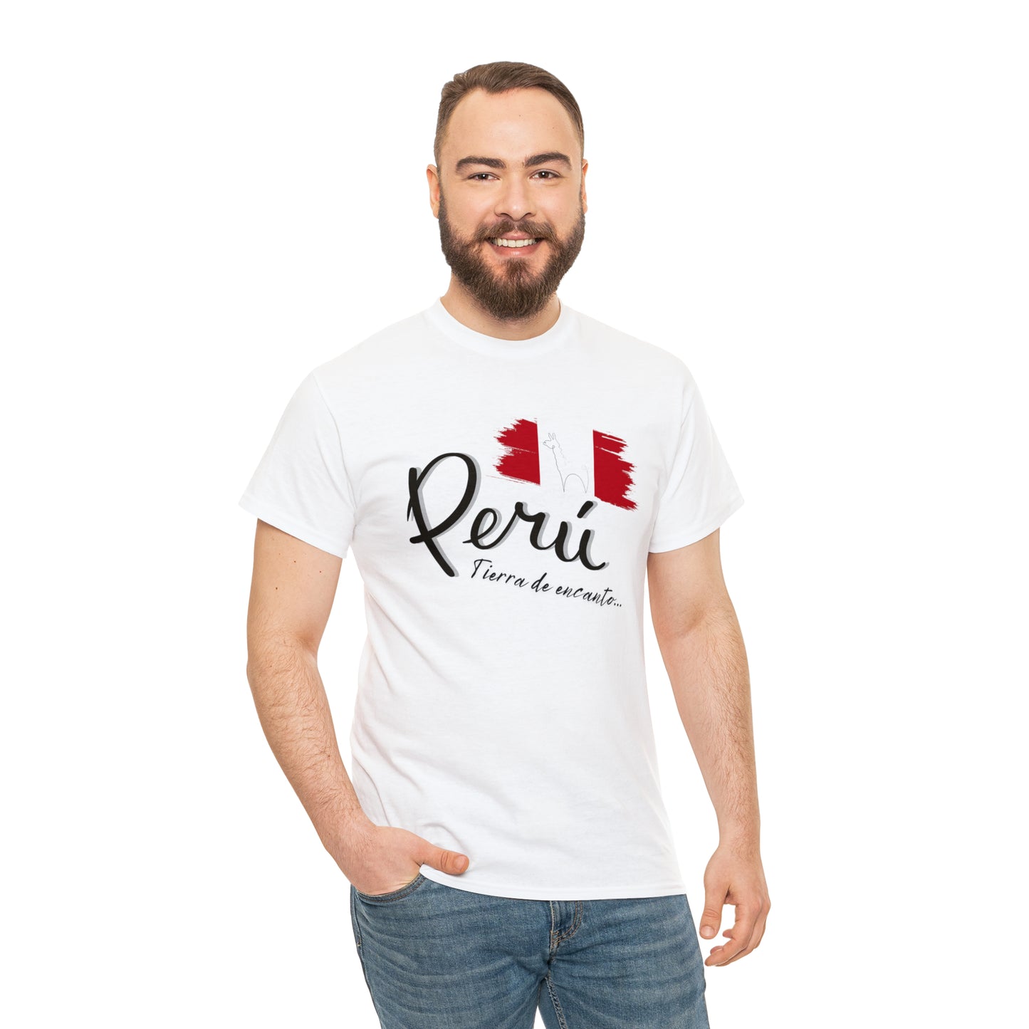 Peru Tierra de Encanto Unisex Heavy Cotton Tee