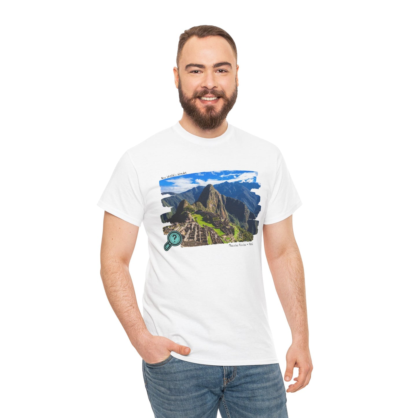 Macchu Picchu Unisex Heavy Cotton Tee