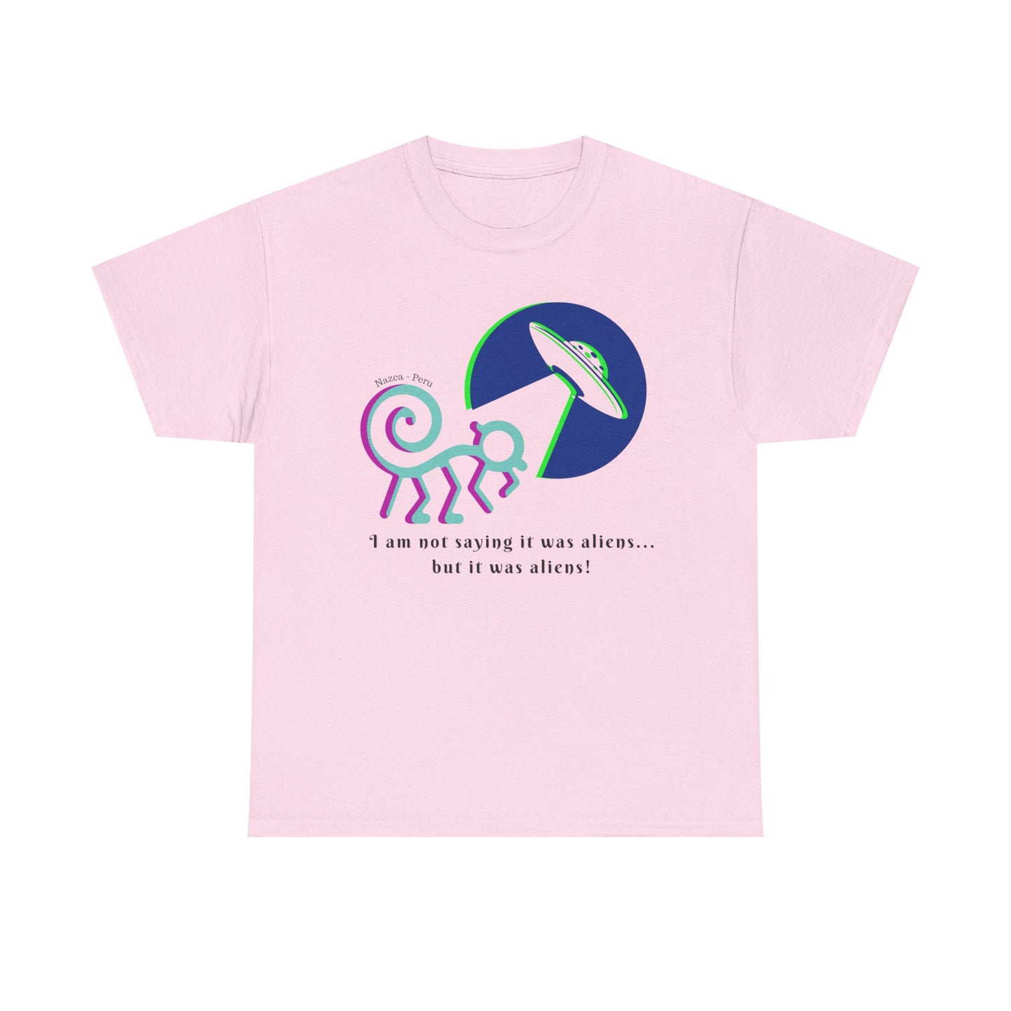 Nazca Peru (UFO) Unisex Heavy Cotton Tee