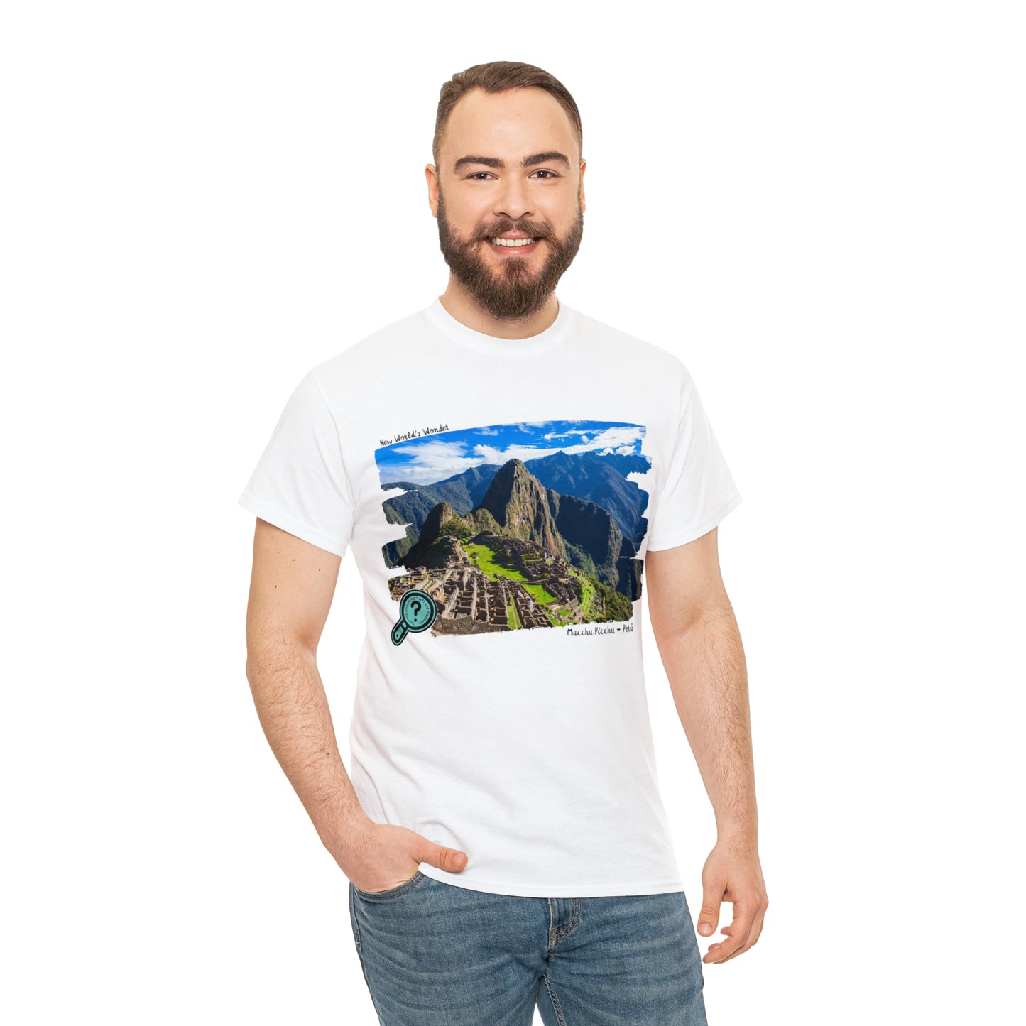Macchu Picchu Unisex Heavy Cotton Tee