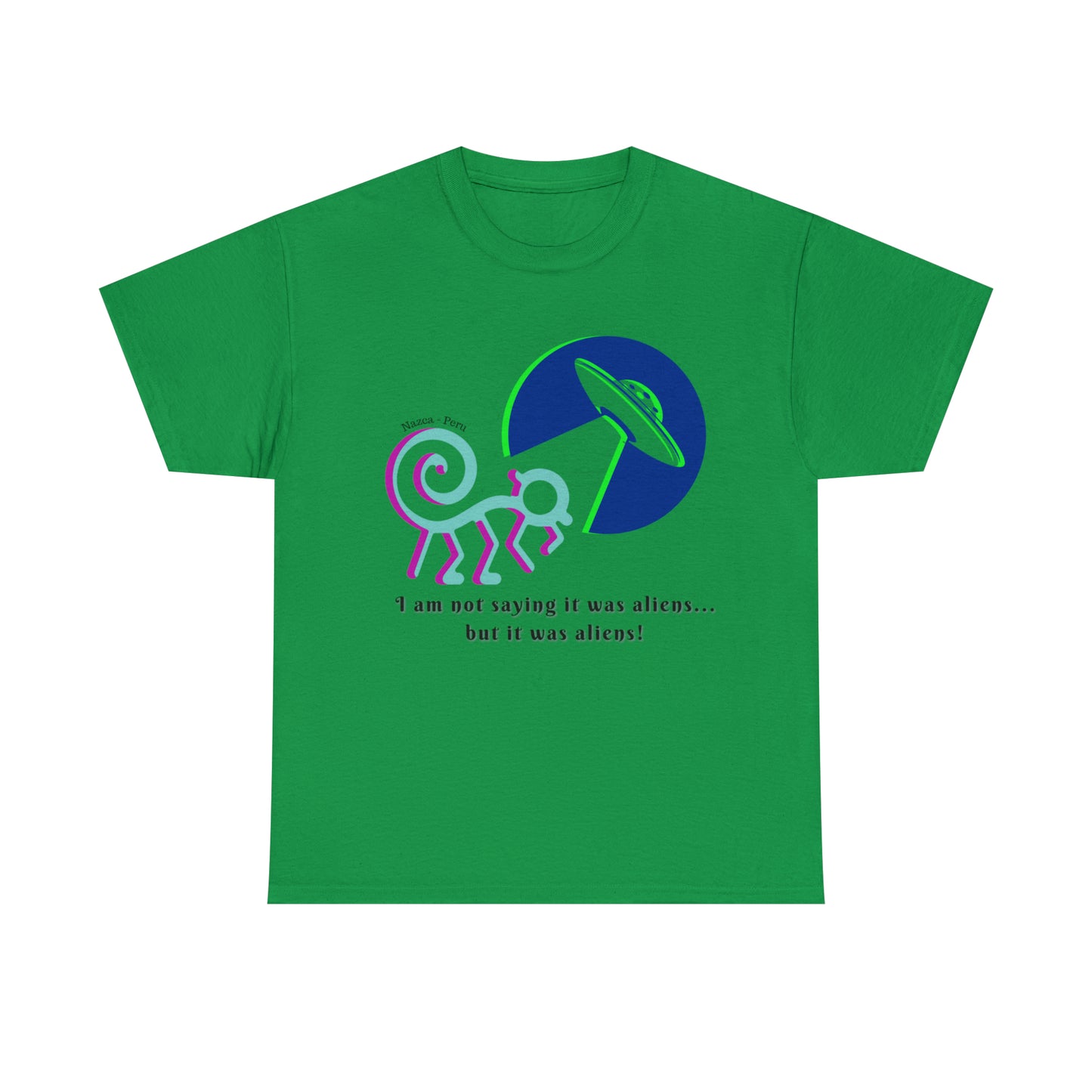 Nazca Peru (UFO) Unisex Heavy Cotton Tee