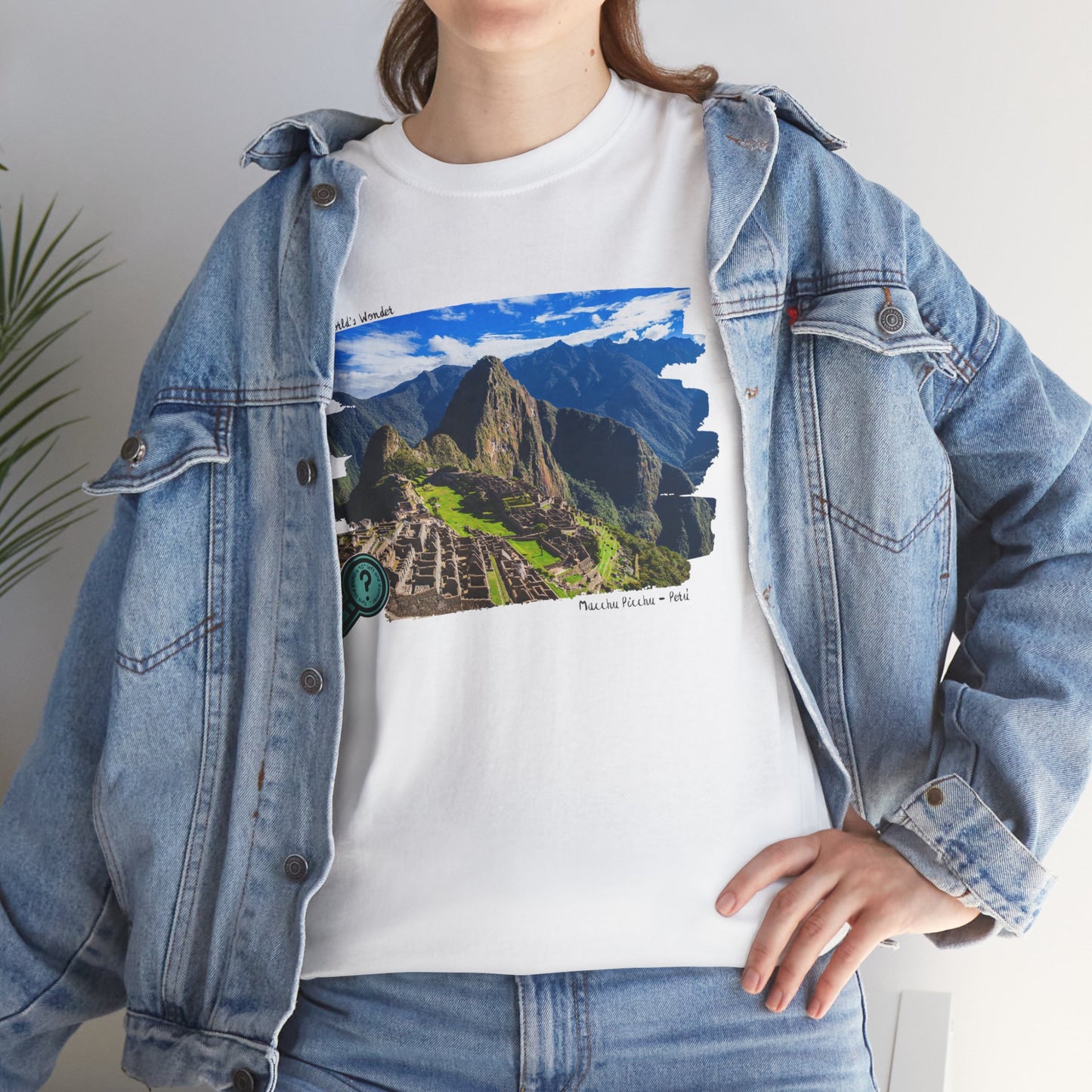 Macchu Picchu Unisex Heavy Cotton Tee