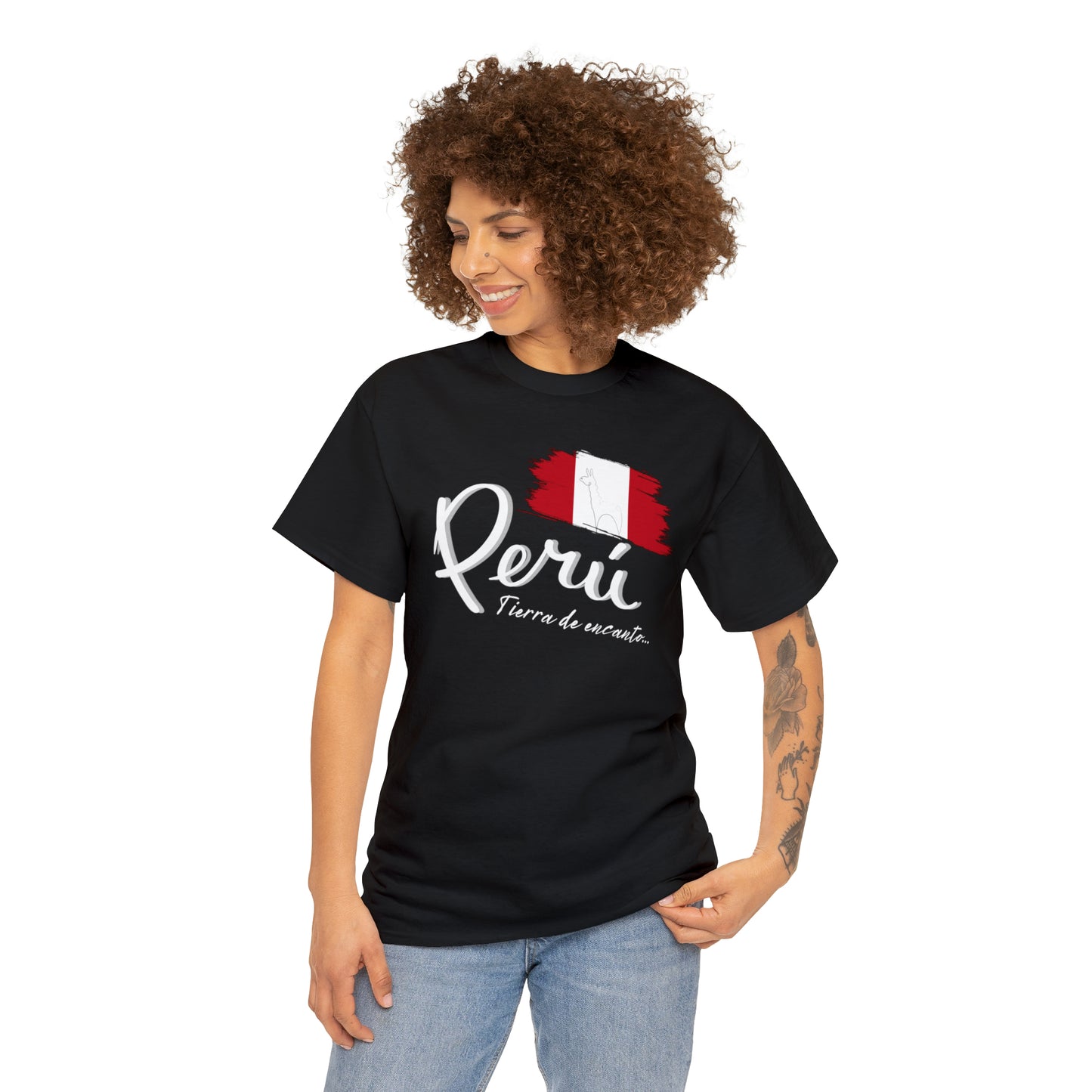 Peru Tierra de Encanto Unisex Heavy Cotton Tee