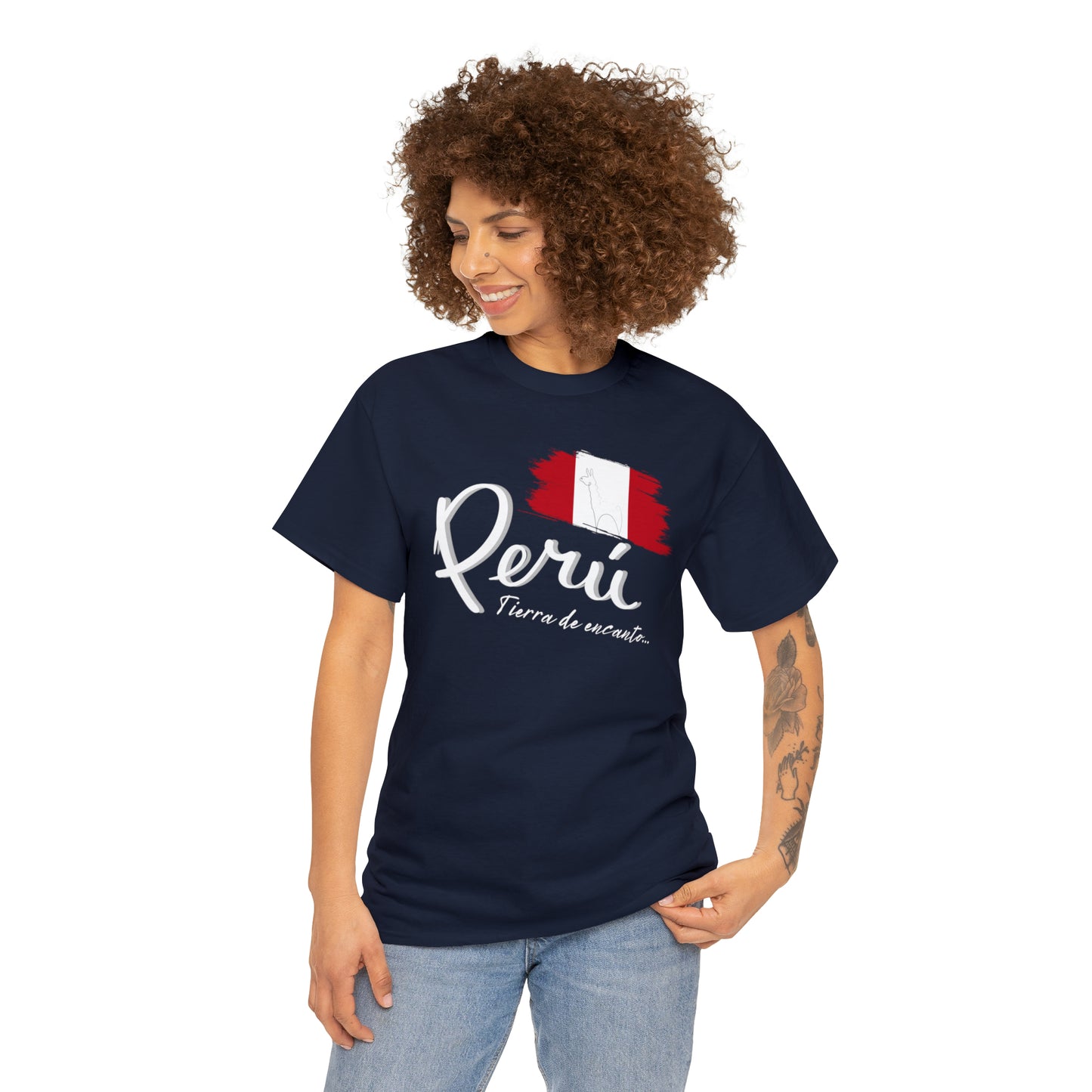 Peru Tierra de Encanto Unisex Heavy Cotton Tee
