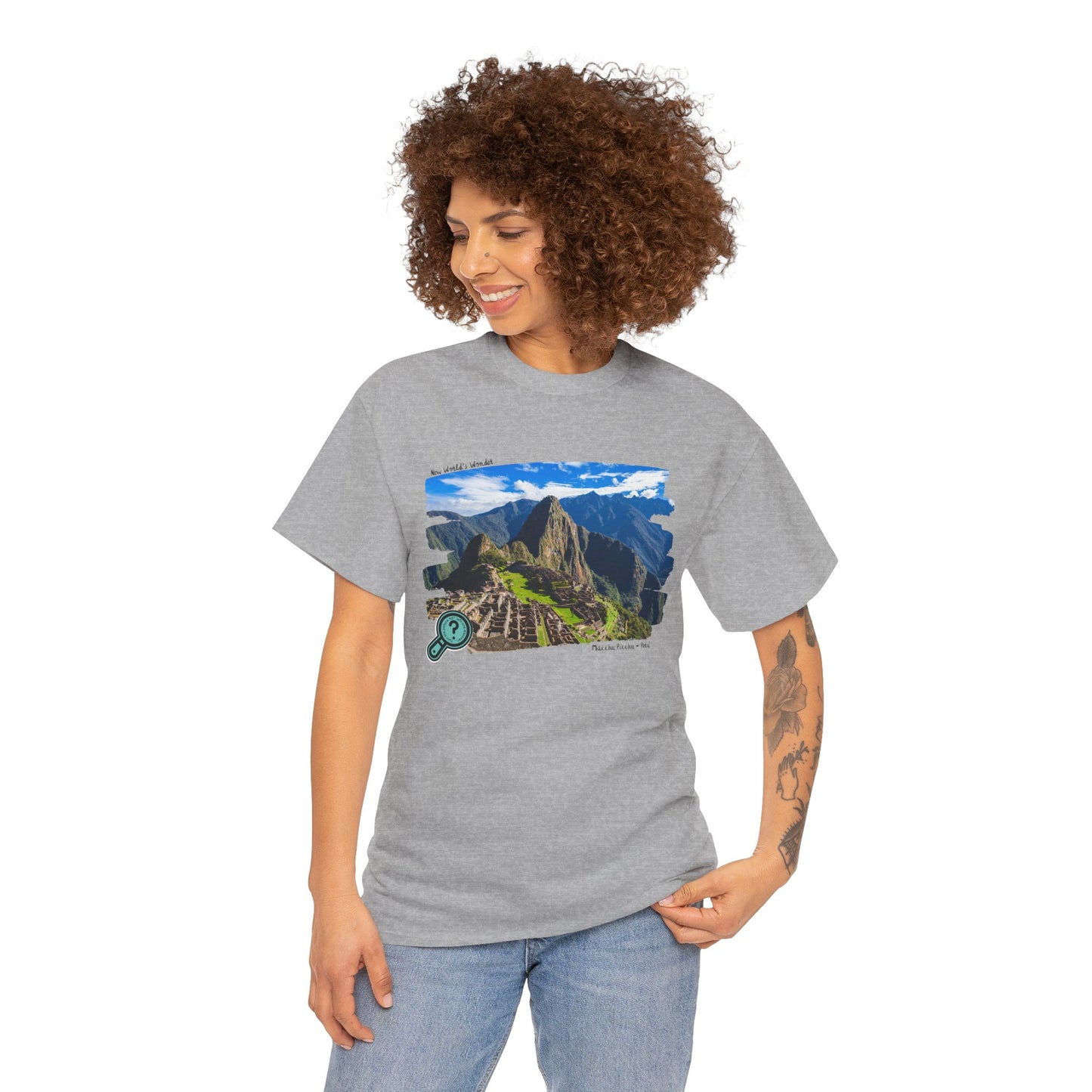 Macchu Picchu Unisex Heavy Cotton Tee