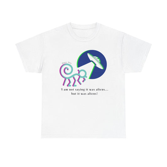 Nazca Peru (UFO) Unisex Heavy Cotton Tee