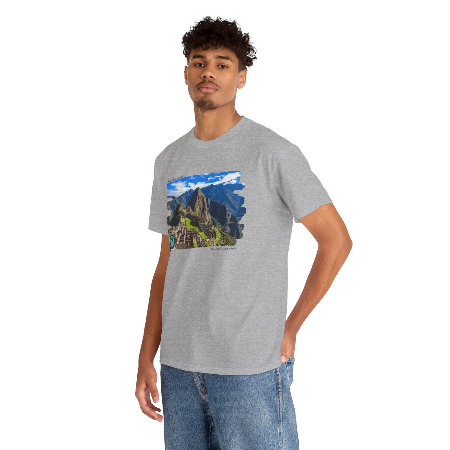 Macchu Picchu Unisex Heavy Cotton Tee