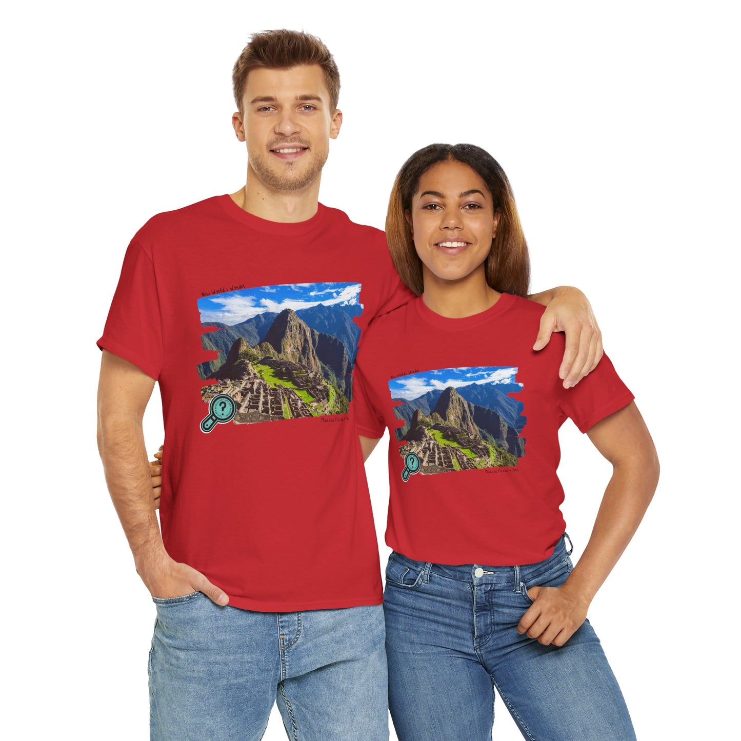 Macchu Picchu Unisex Heavy Cotton Tee