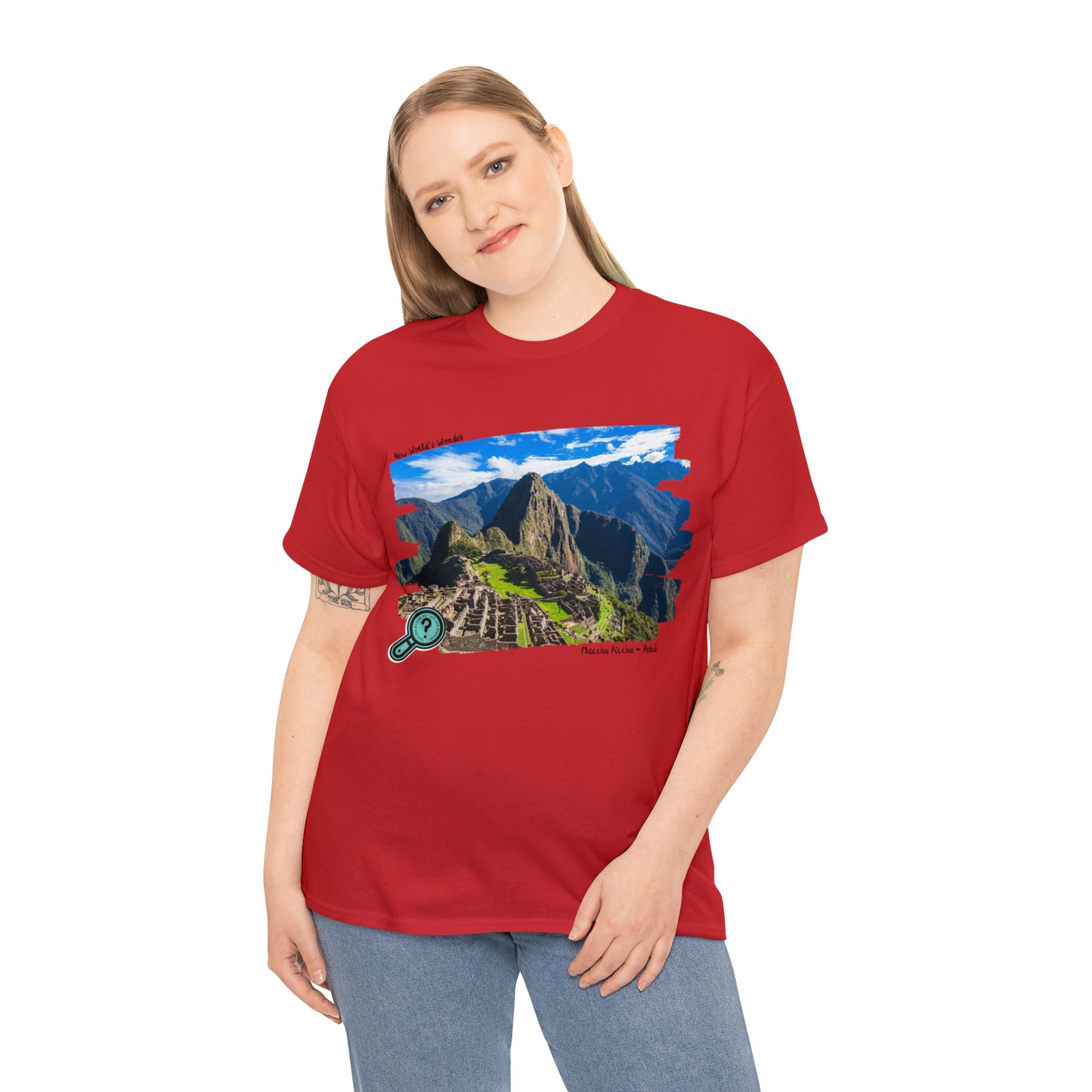 Macchu Picchu Unisex Heavy Cotton Tee