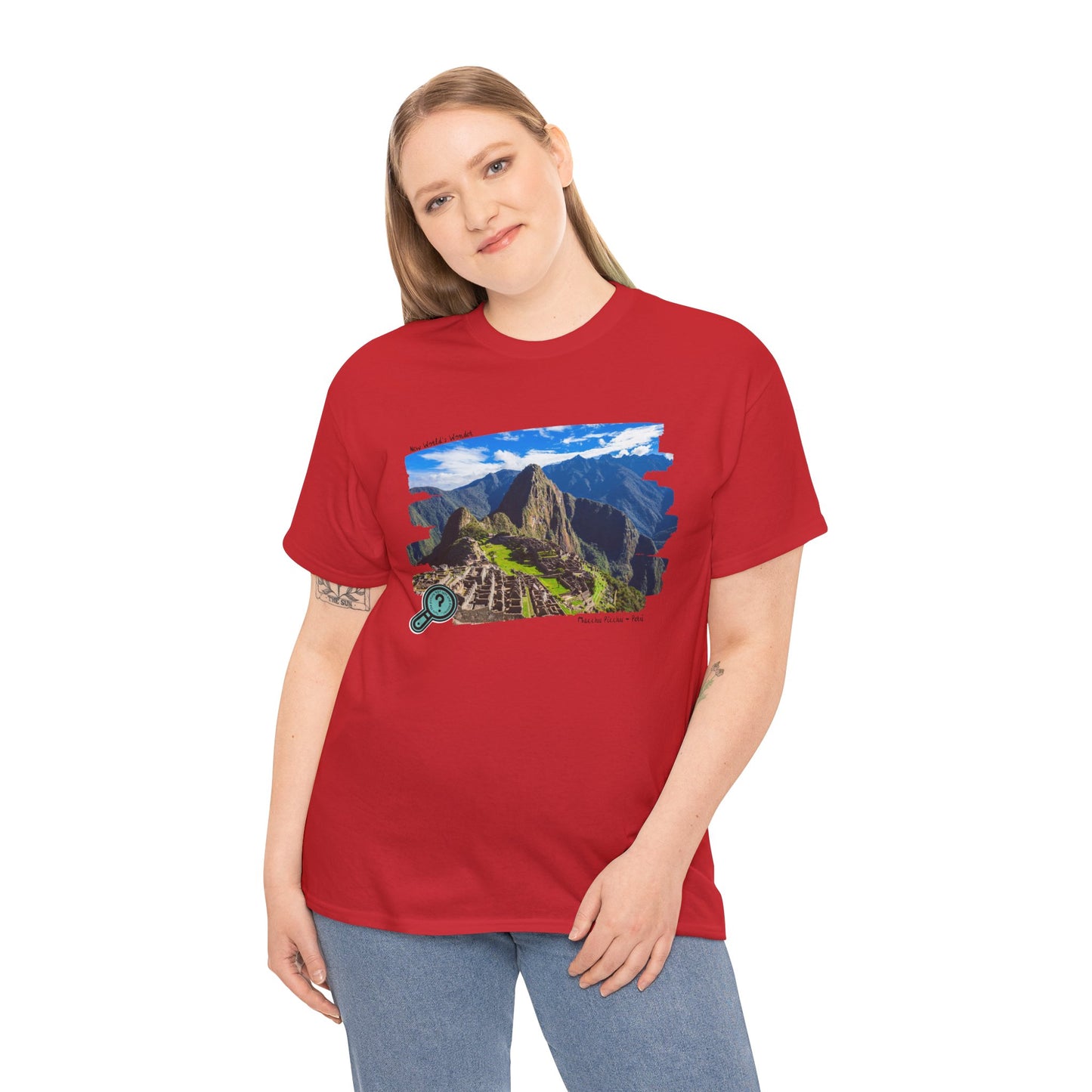 Macchu Picchu Unisex Heavy Cotton Tee