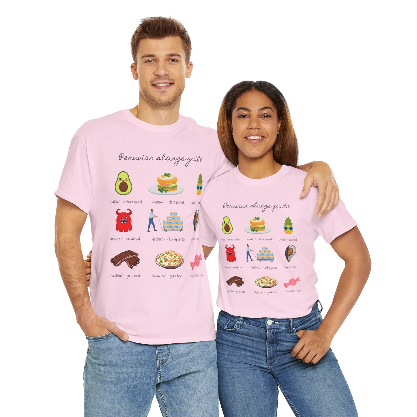 Peruvian Slang Guide Unisex Heavy Cotton Tee