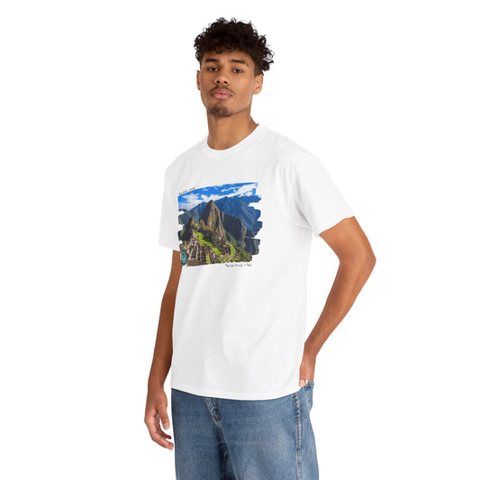 Macchu Picchu Unisex Heavy Cotton Tee