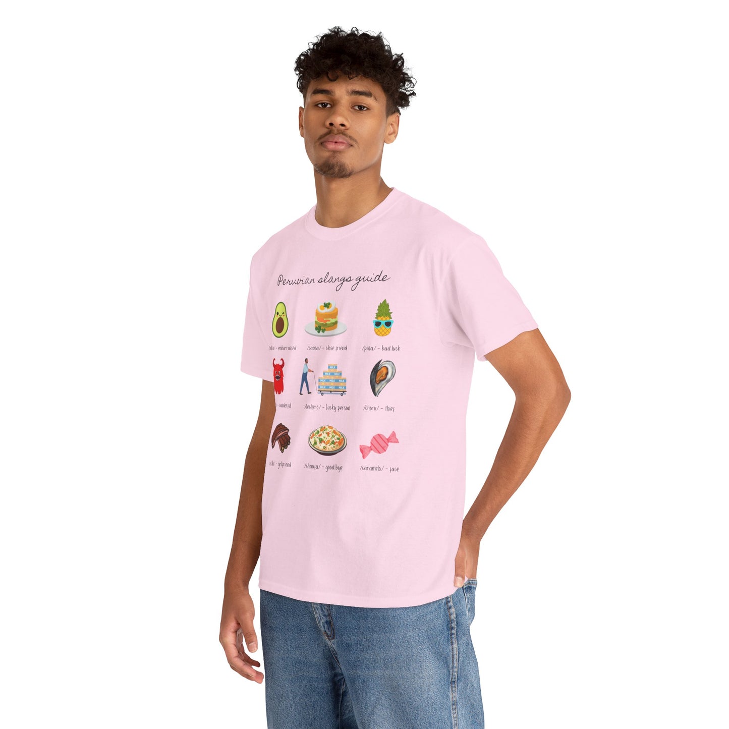 Peruvian Slang Guide Unisex Heavy Cotton Tee