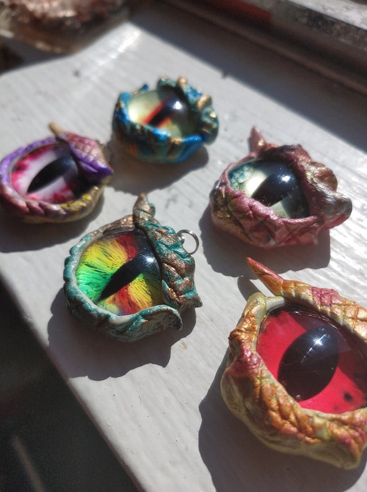 Handmade Dragon Eye Pendant