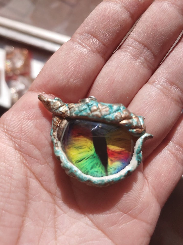 Handmade Dragon Eye Pendant