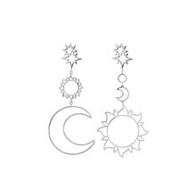 Moon Sun Stars earrings